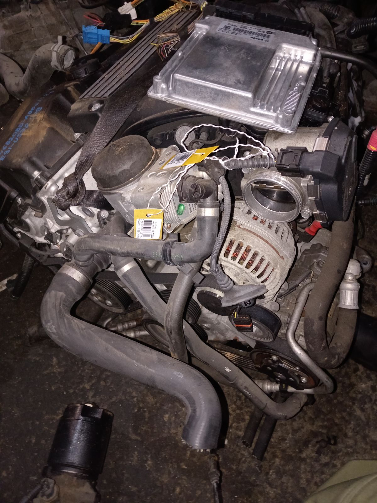 Двигатель на Bmw 3-Series E91-US72 N46B20BD Фото 1