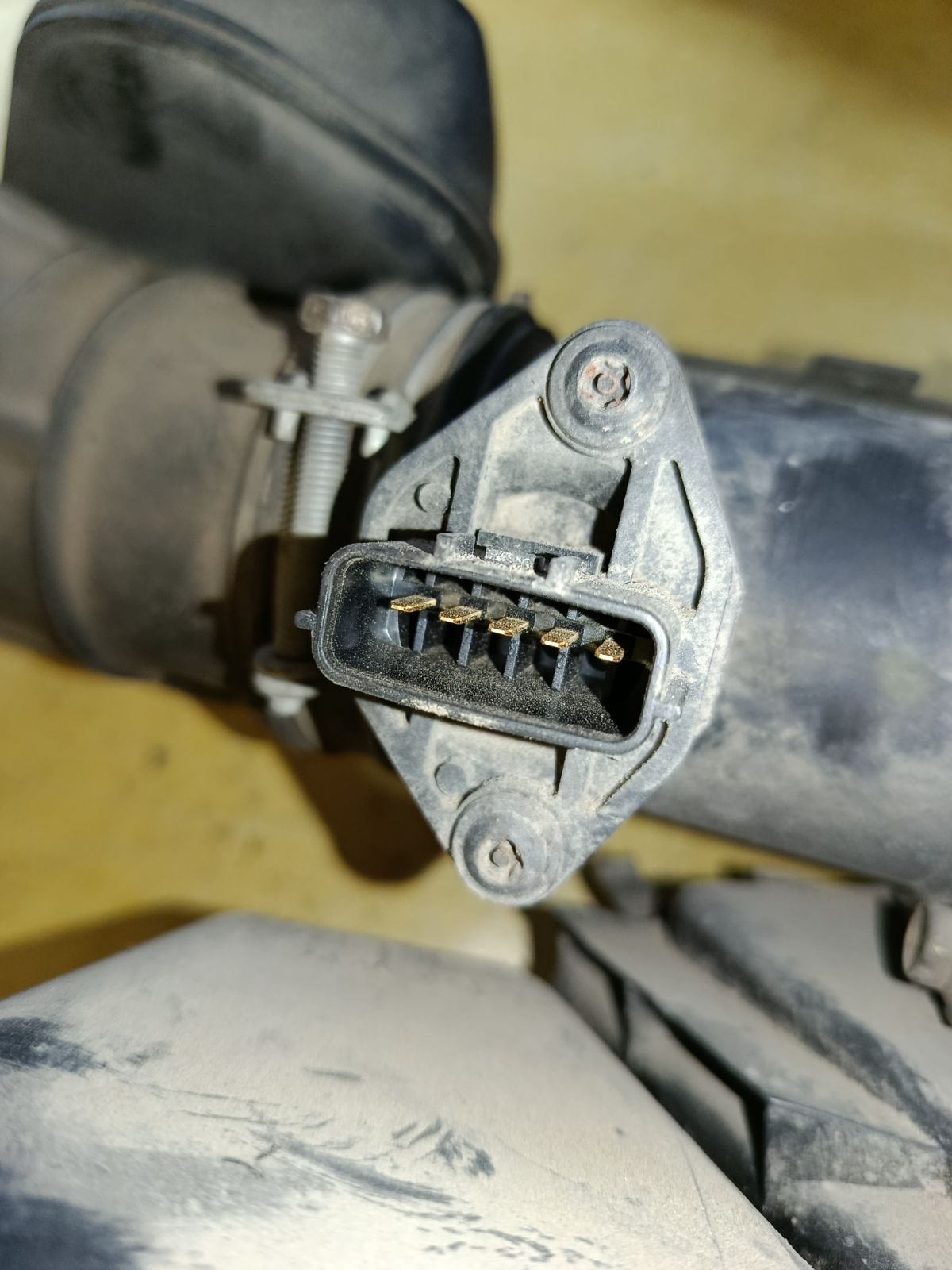 Датчик расхода воздуха 22680-AU300, 0280218117 на Nissan Sunny FB15 QG15DE Фото 4