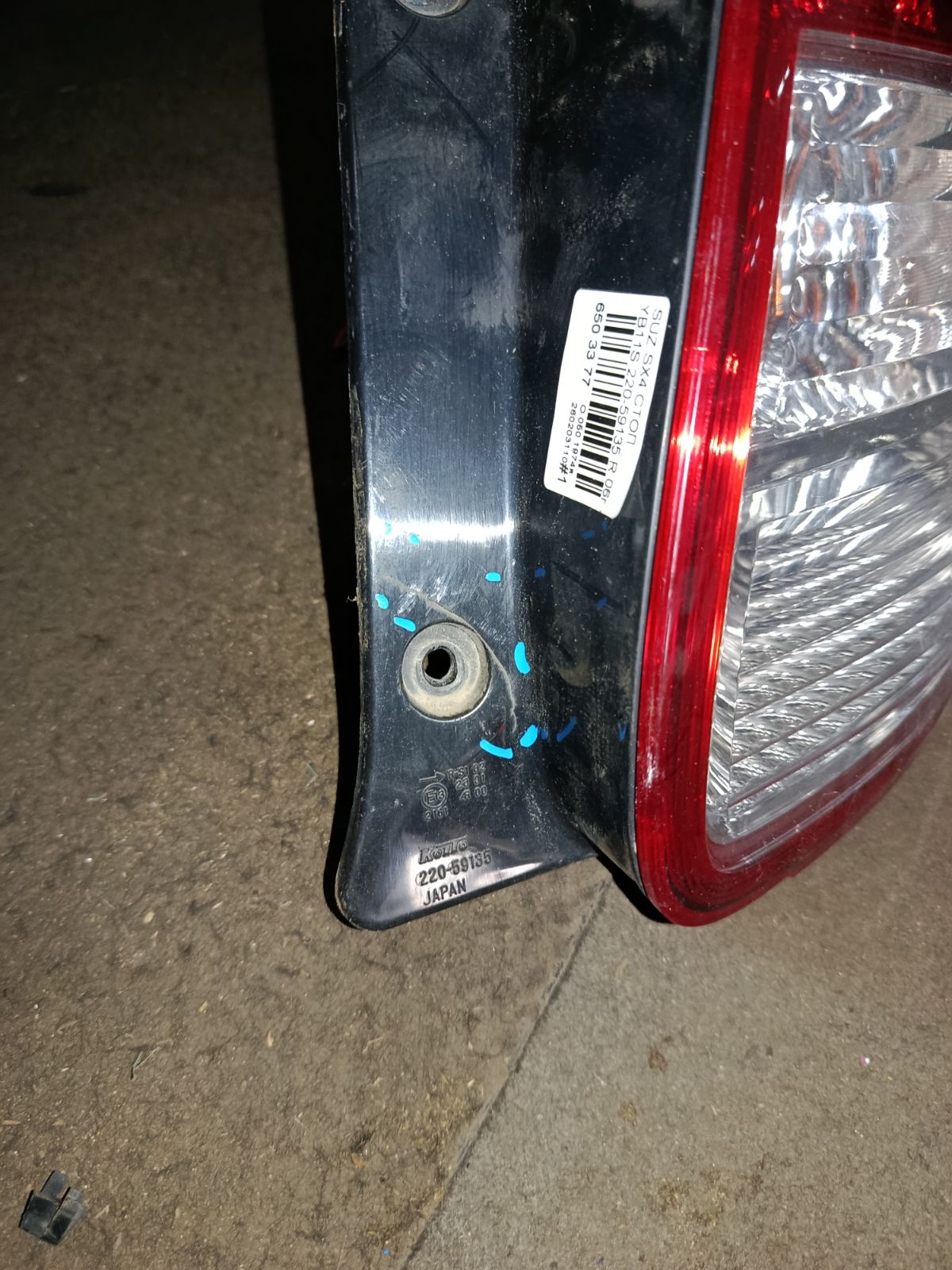 Стоп 220-59135 220-59135 на Suzuki Sx4 YB11S Фото 8