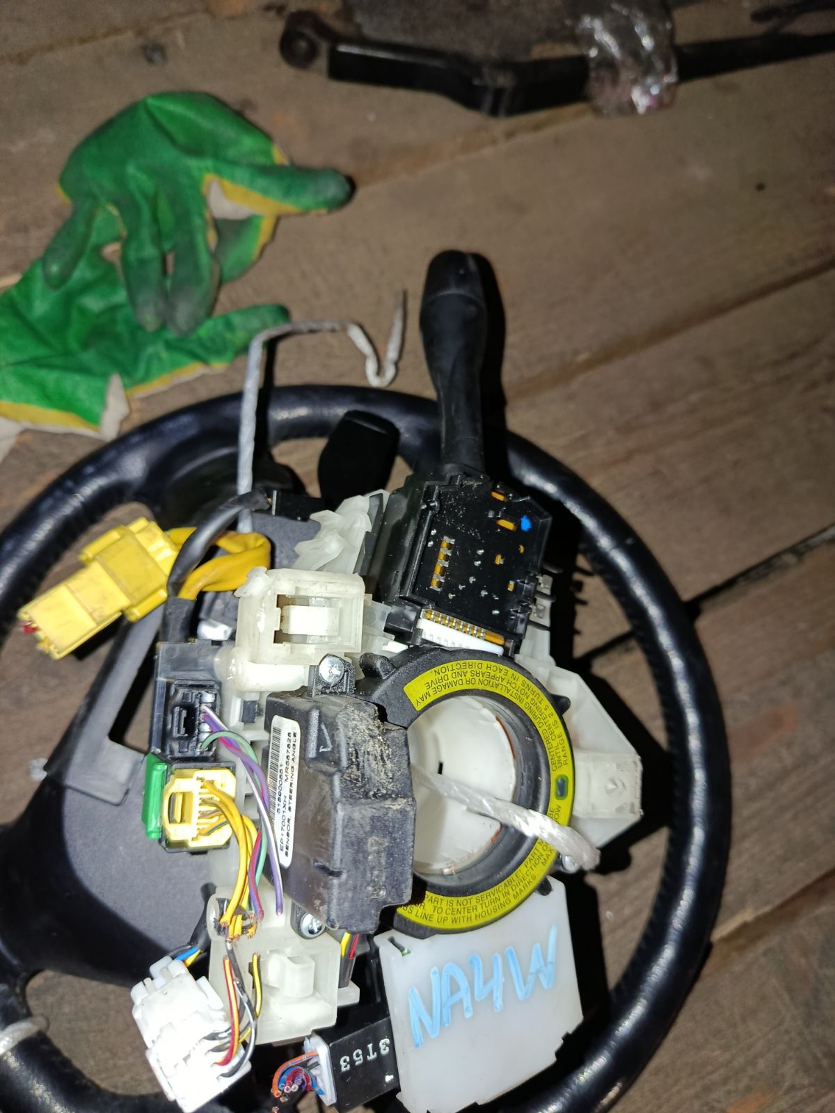 Руль на Mitsubishi Grandis NA4W Фото 19