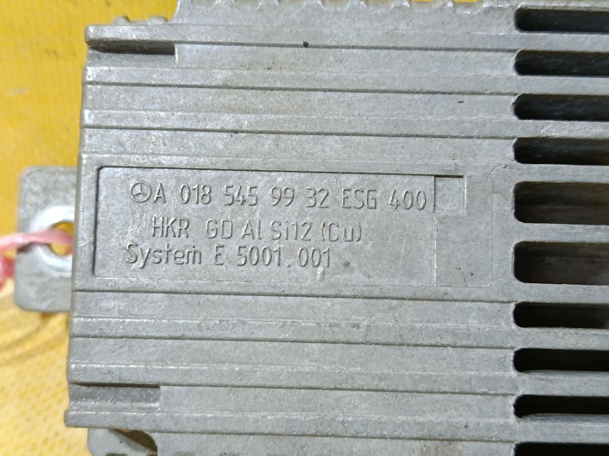 Блок управления вентилятором A0185459932 на Mercedes-Benz Slk-Class R170.447 111.973 Фото 2