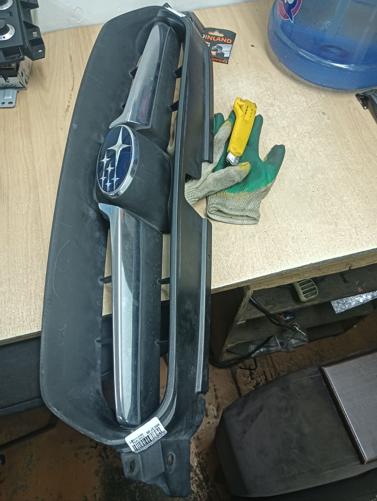 Решетка радиатора на Subaru Legacy BL5 Фото 10