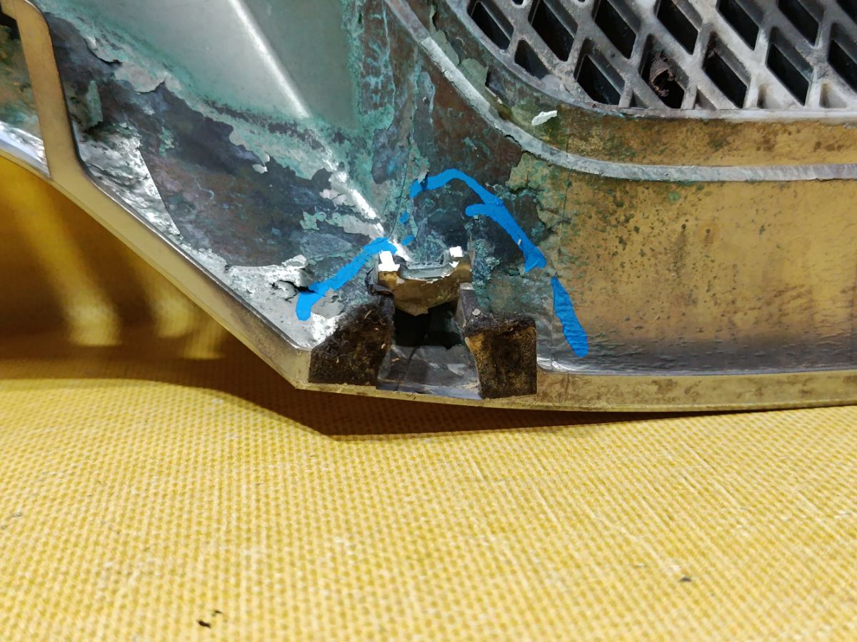 Решетка радиатора 62310-1AA0A, DS07296GA на Nissan Murano TNZ51 Фото 8