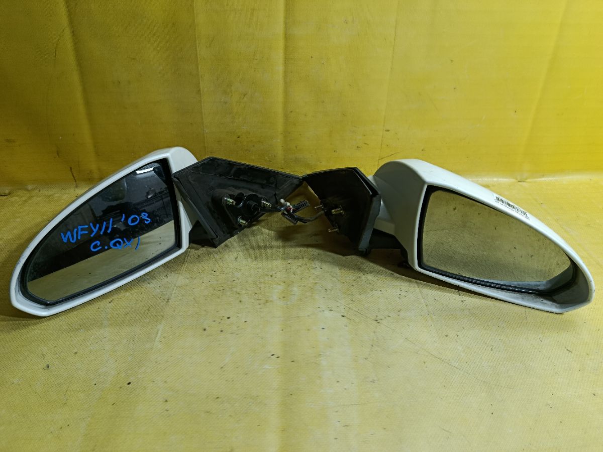 Зеркало двери боковой на Nissan Wingroad WFY11 Фото 8