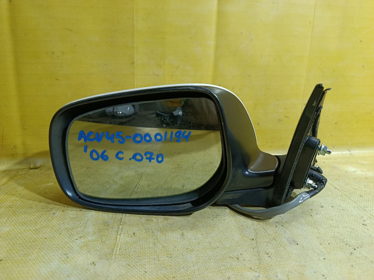 Зеркало двери боковой на Toyota Camry ACV45 Фото 4