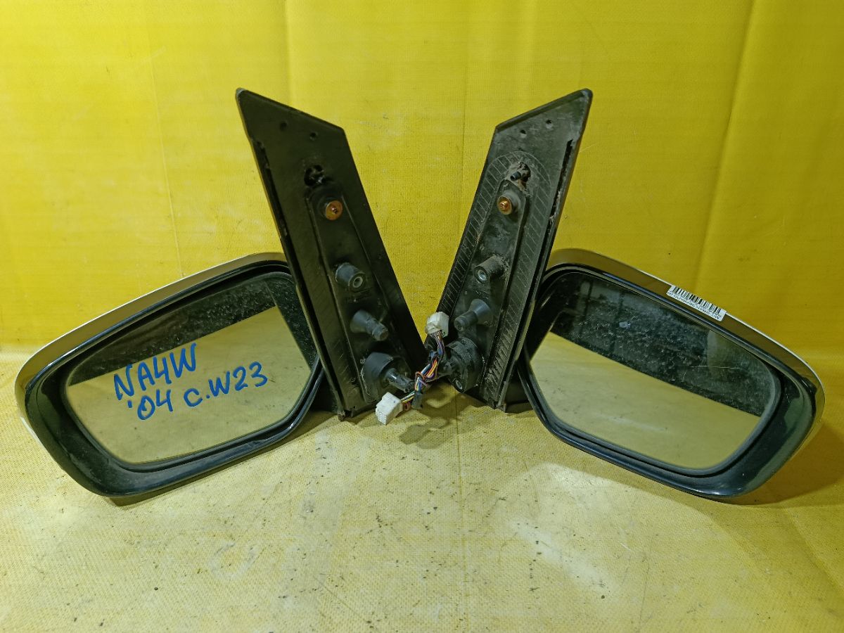 Зеркало двери боковой на Mitsubishi Grandis NA4W Фото 7