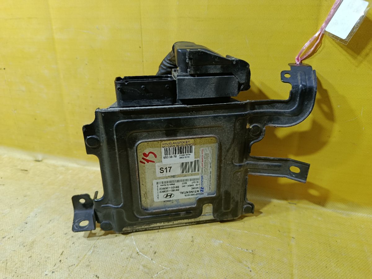 Блок EFI 39100-2EMC2, 39101-2EMC2 на Hyundai Elantra MD G4NB Фото 4