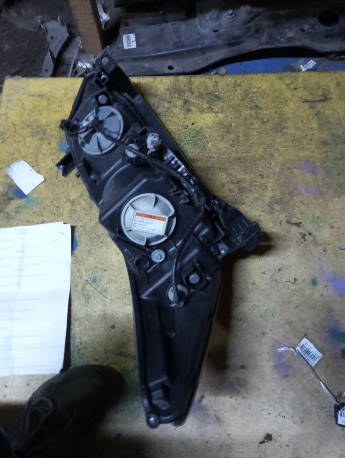 Фара 100-22652 100-22652 на Honda Stream RN6 Фото 9