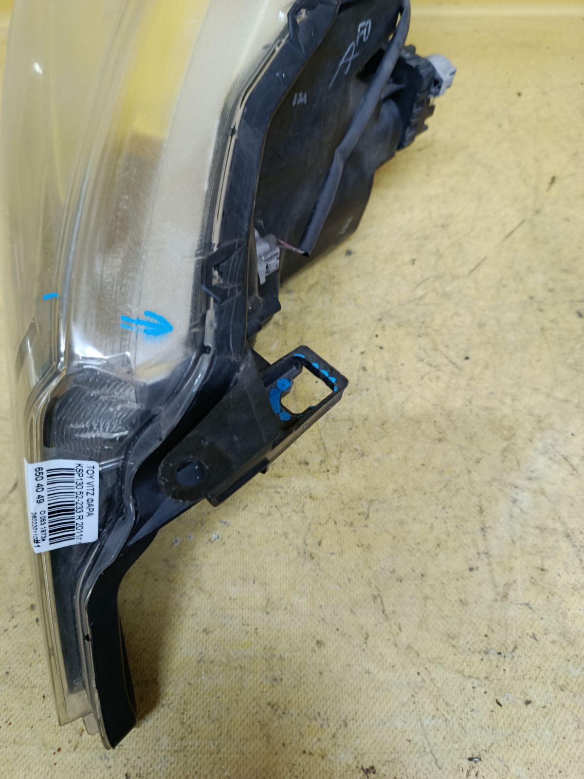 Фара 52-233 52-233 на Toyota Vitz KSP130 Фото 4