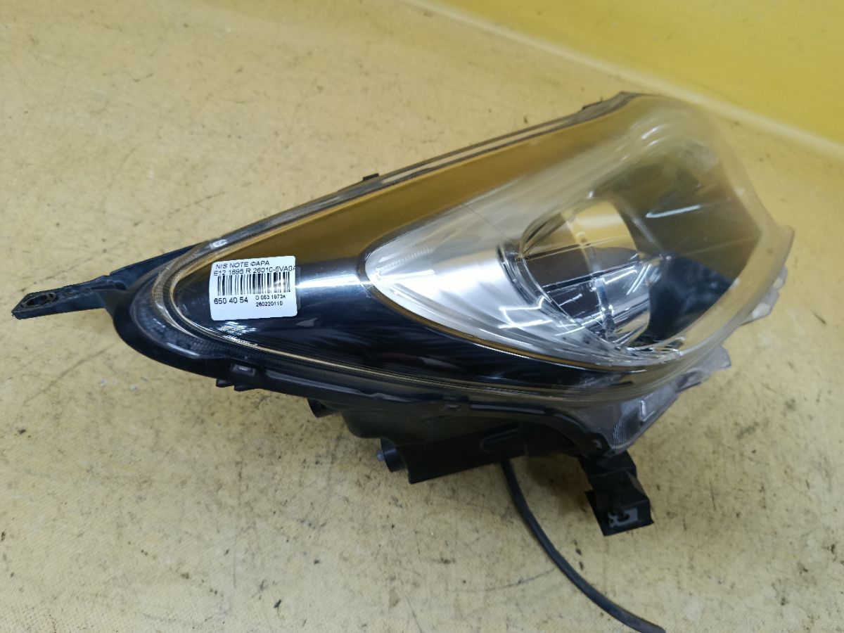 Фара 1895 1895,26010-5VA0A на Nissan Note E12 Фото 3