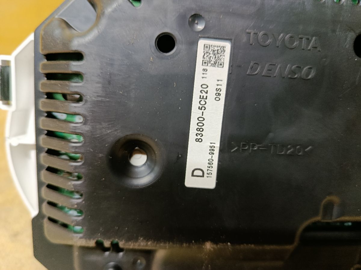 Спидометр 83800-5CE20 на Toyota Ractis NCP120 1NZ-FE Фото 5