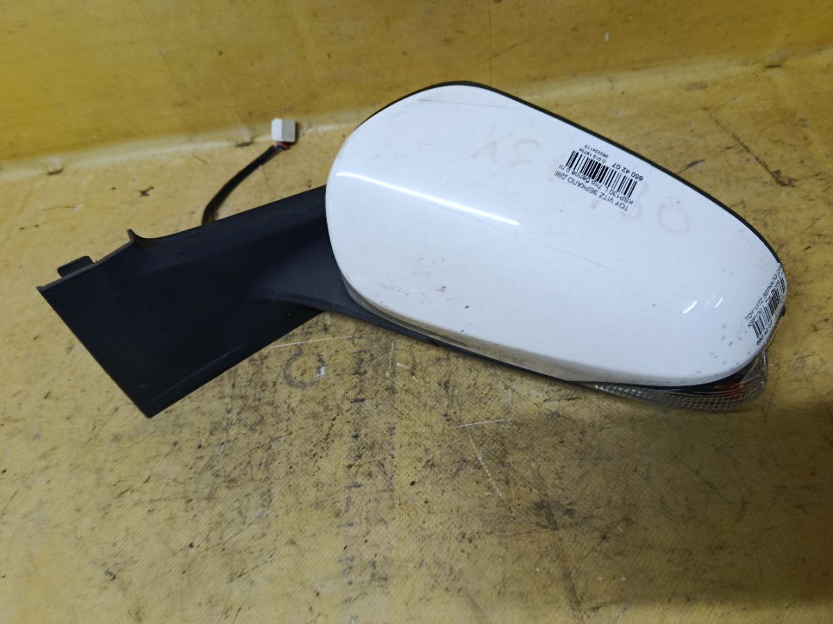 Зеркало двери боковой на Toyota Vitz KSP130 Фото 4