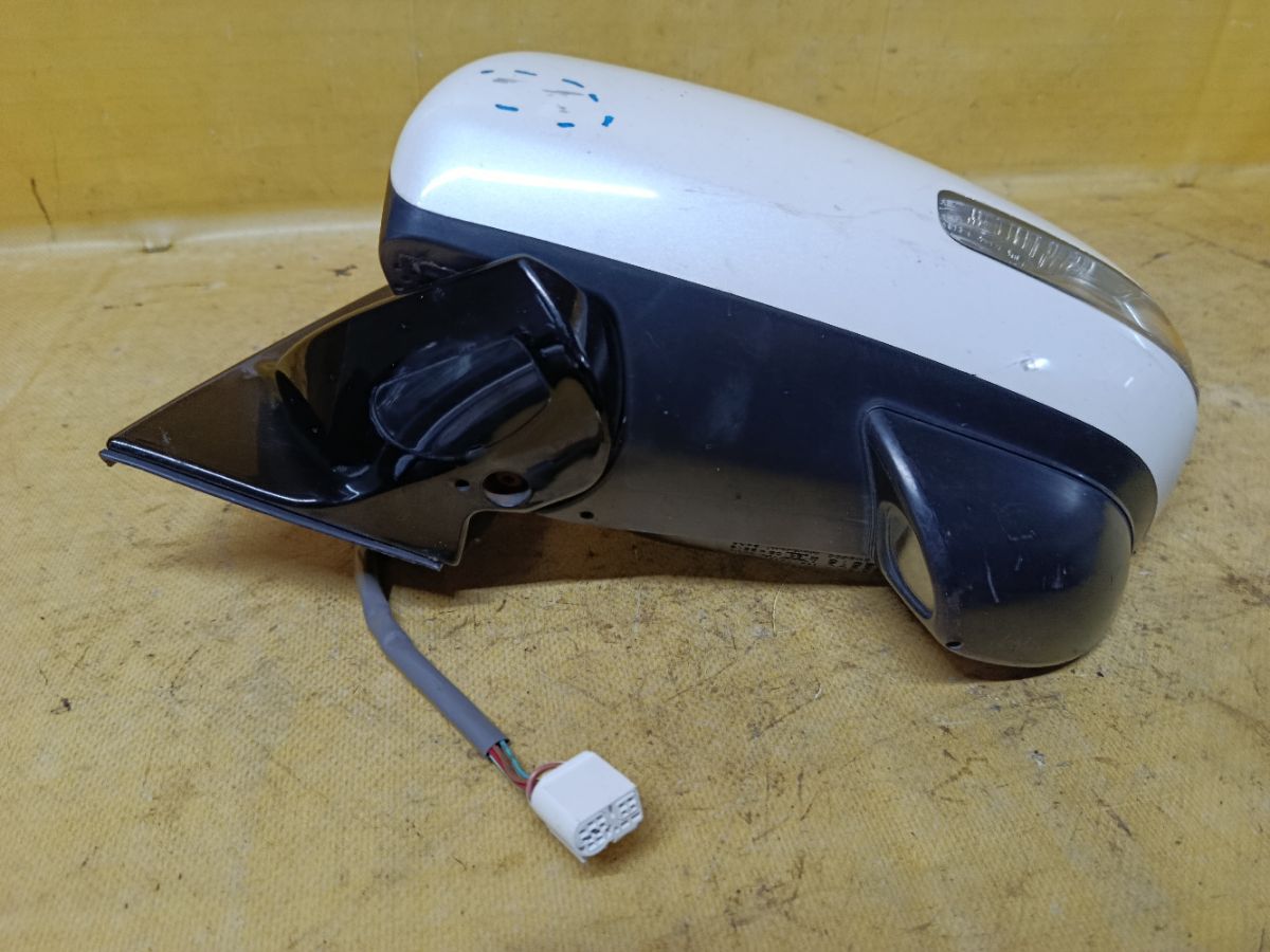 Зеркало двери боковой на Toyota Estima ACR50W Фото 3