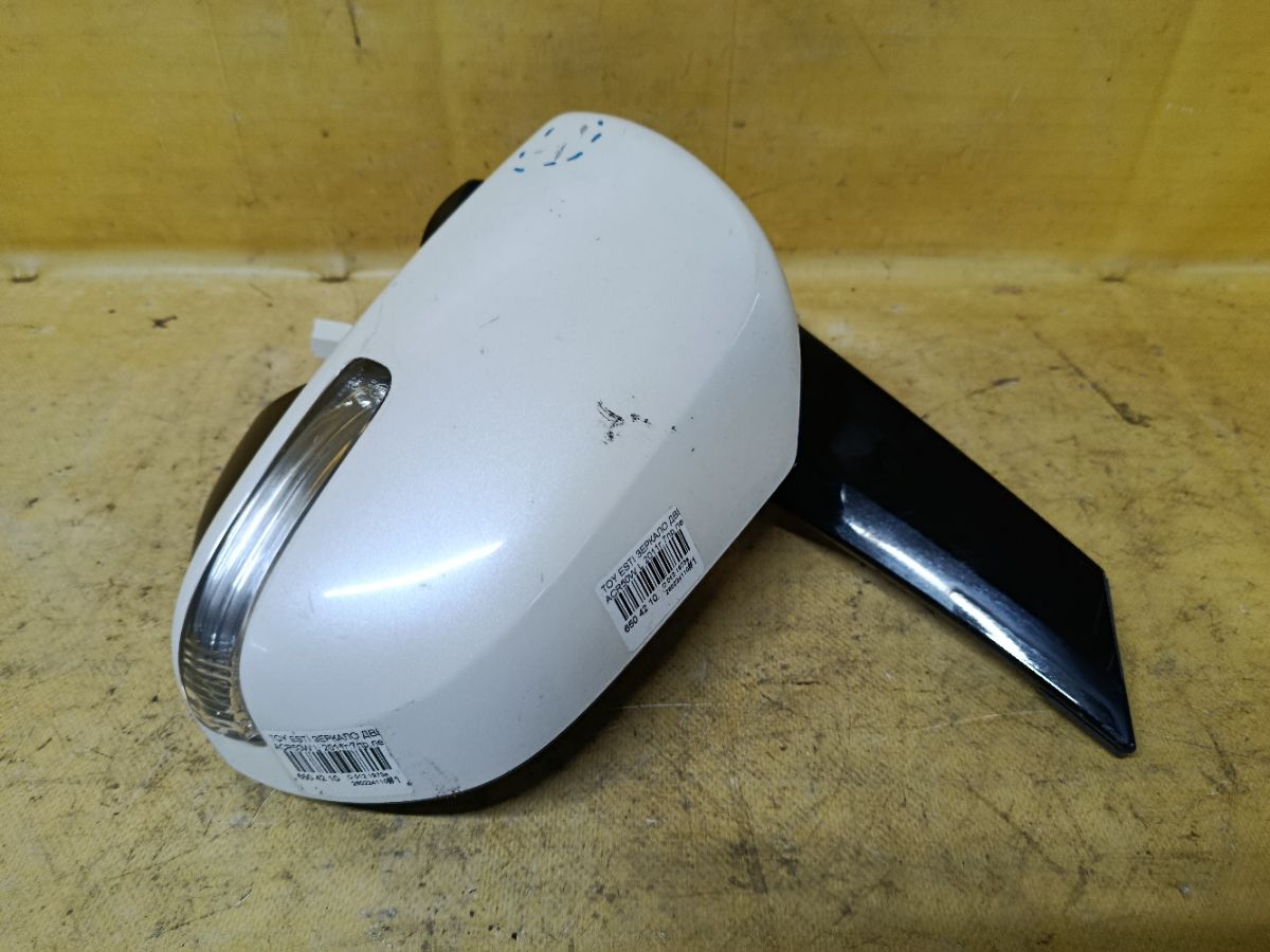 Зеркало двери боковой на Toyota Estima ACR50W Фото 4