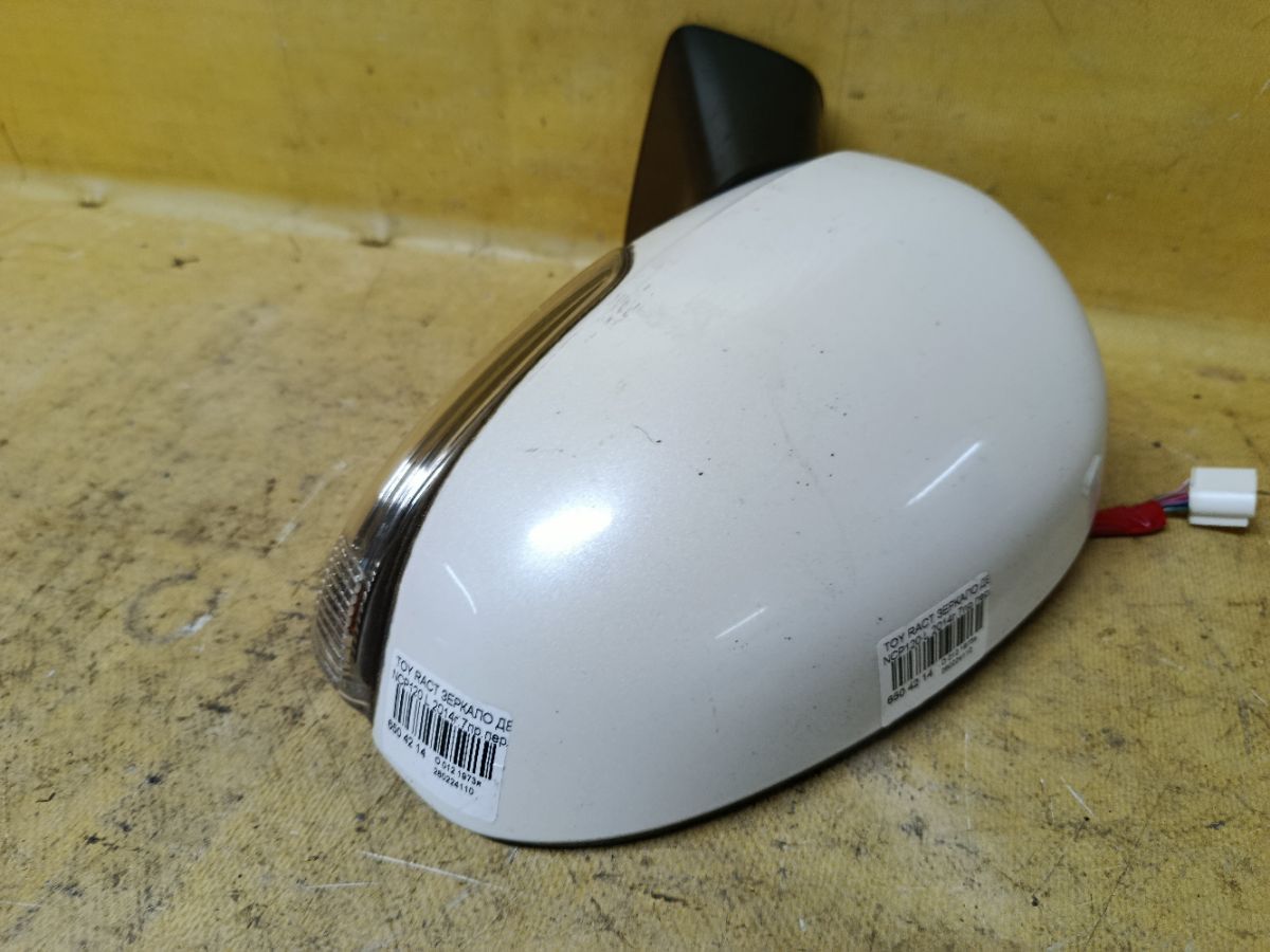Зеркало двери боковой на Toyota Ractis NCP120 Фото 4