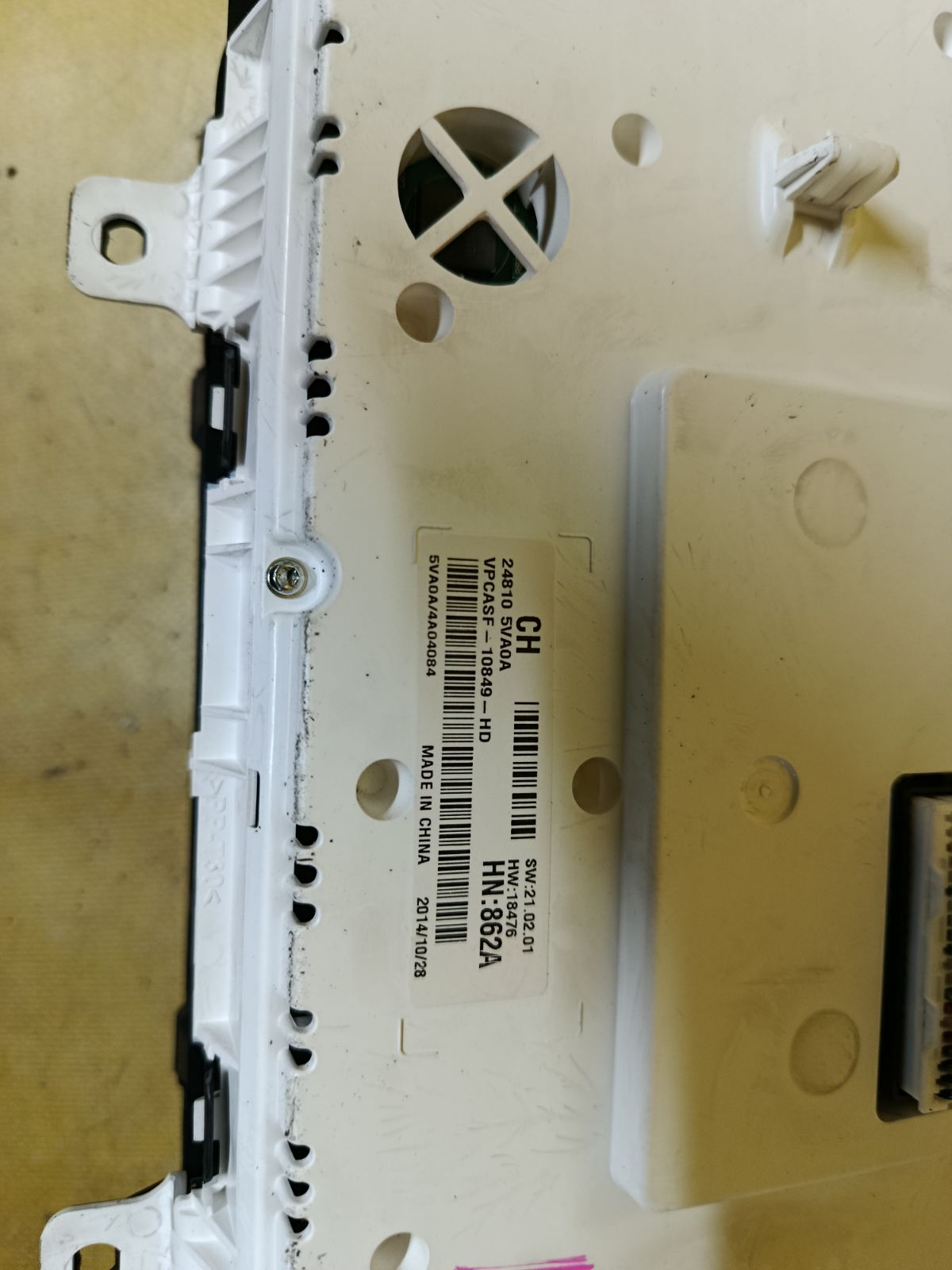 Спидометр 24810-5VA0A на Nissan Note E12 HR12DDR Фото 4