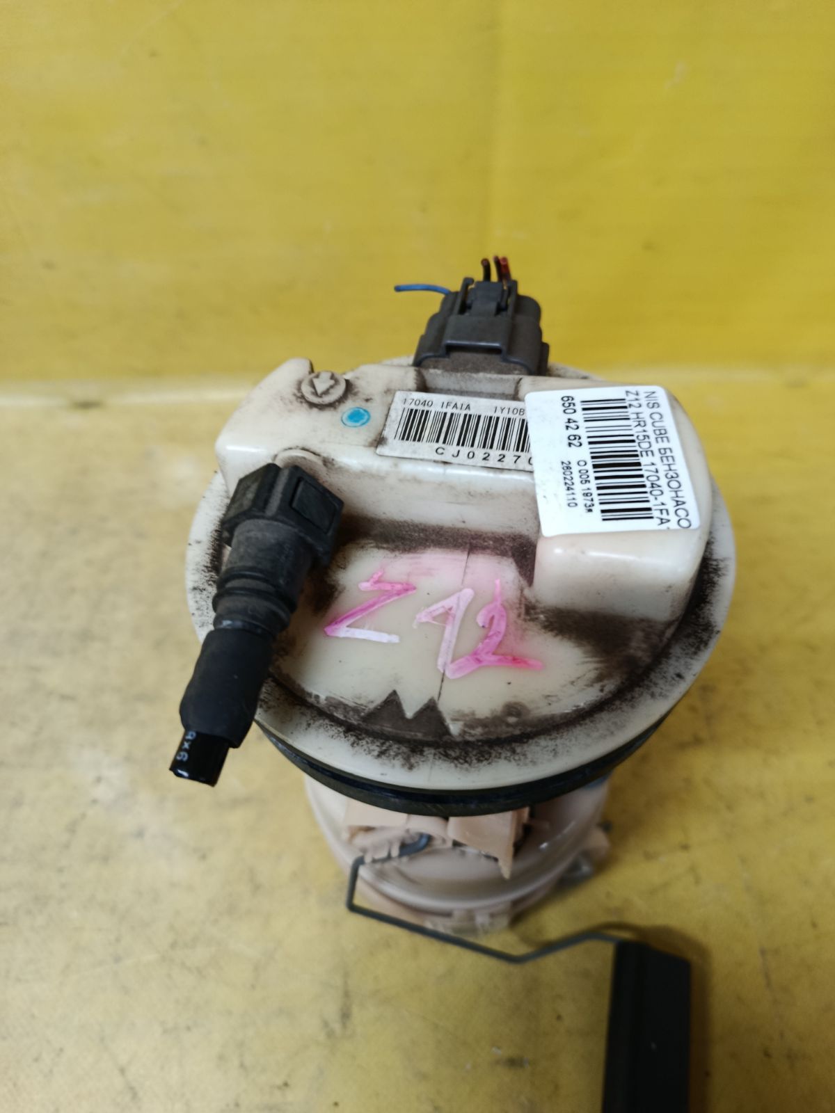 Бензонасос 17040-1FA1A на Nissan Cube Z12 HR15DE Фото 1