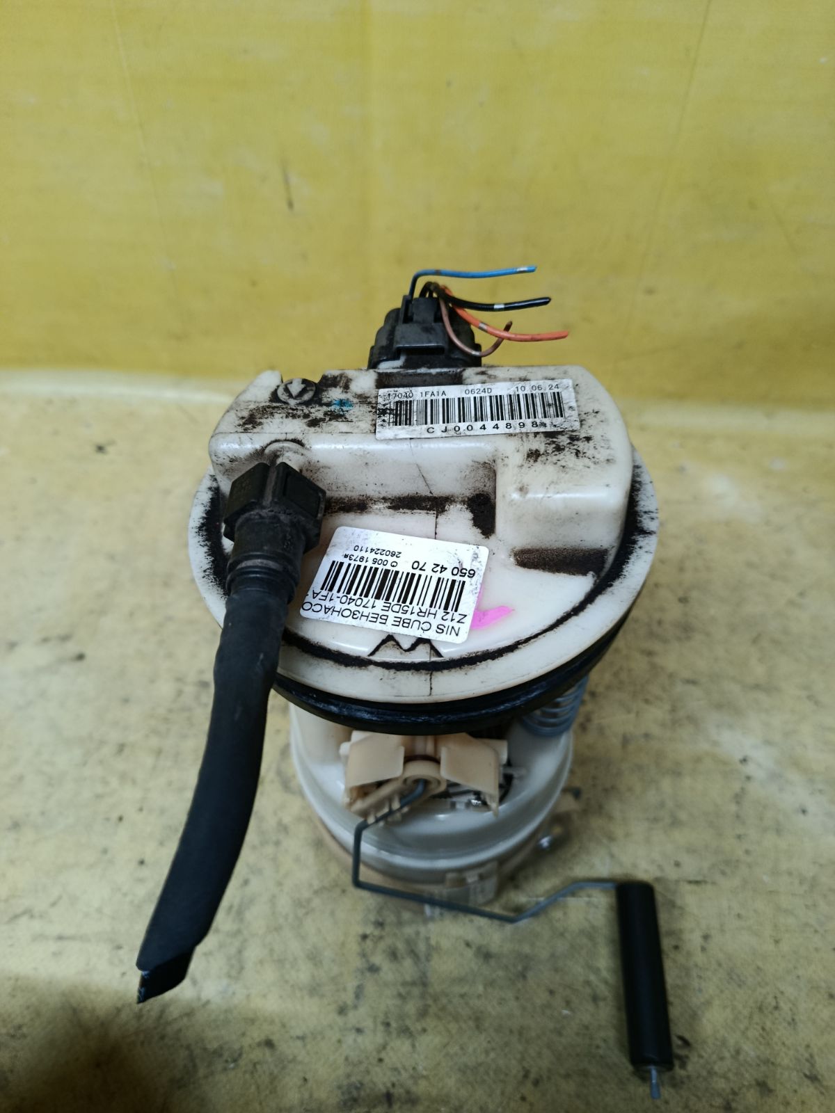 Бензонасос 17040-1FA1A на Nissan Cube Z12 HR15DE Фото 1