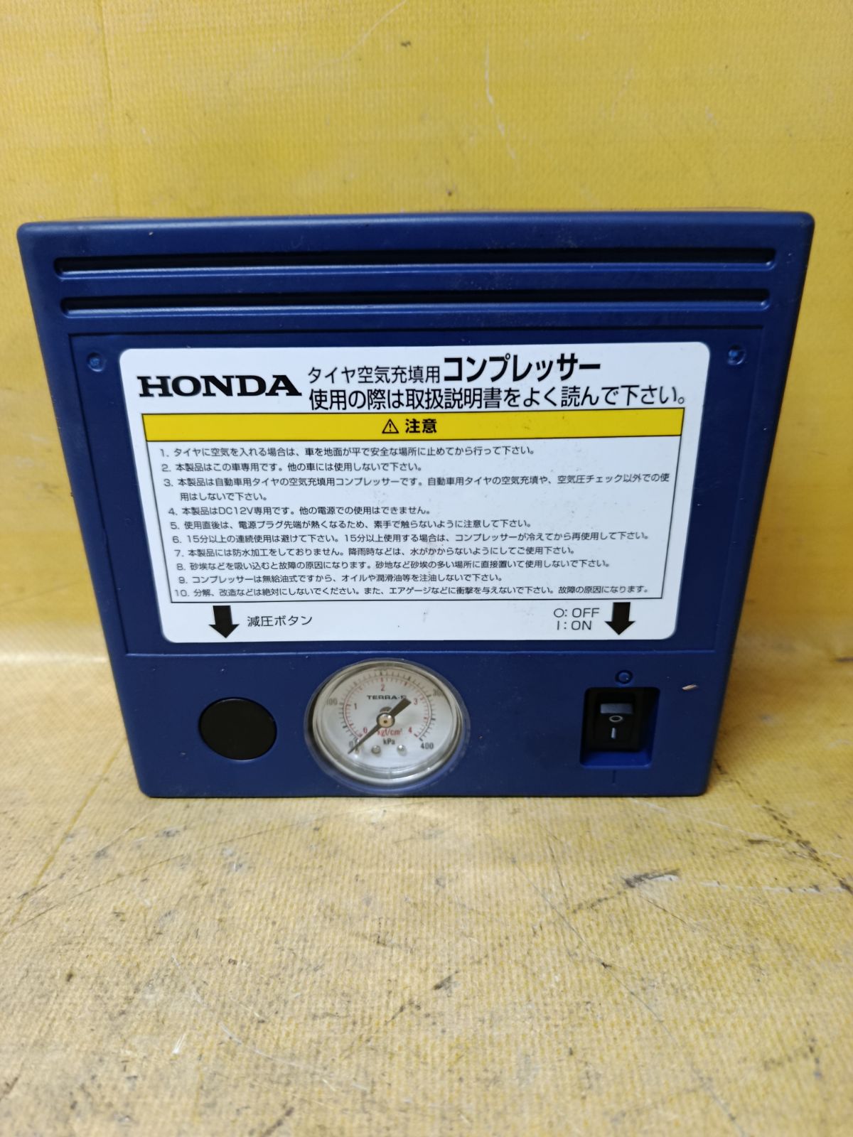 Компрессор для колес на Honda Фото 1