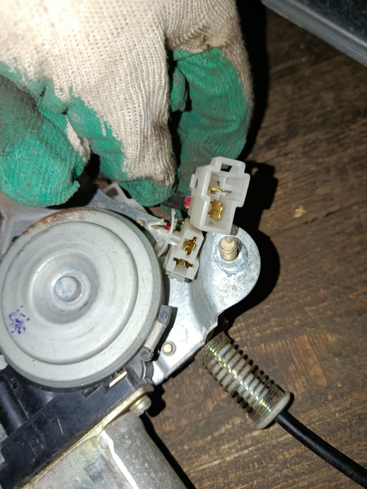 Стеклоподъемный механизм на Mazda Demio DW3W Фото 3