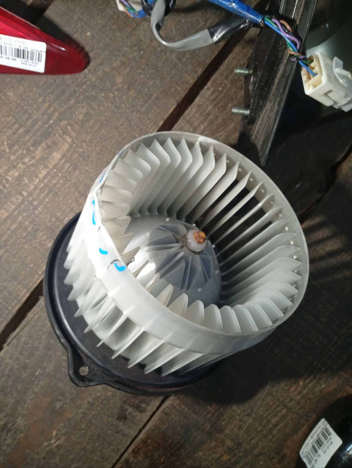 Мотор печки 79310-SAA-003 на Honda Fit GD1 Фото 6