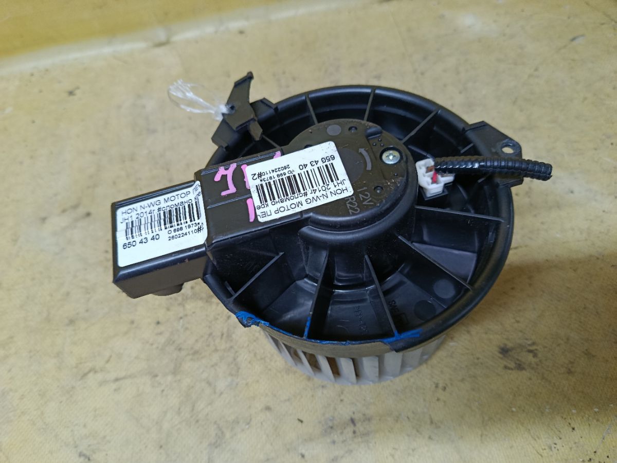 Мотор печки на Honda N-Wgn JH1 Фото 1