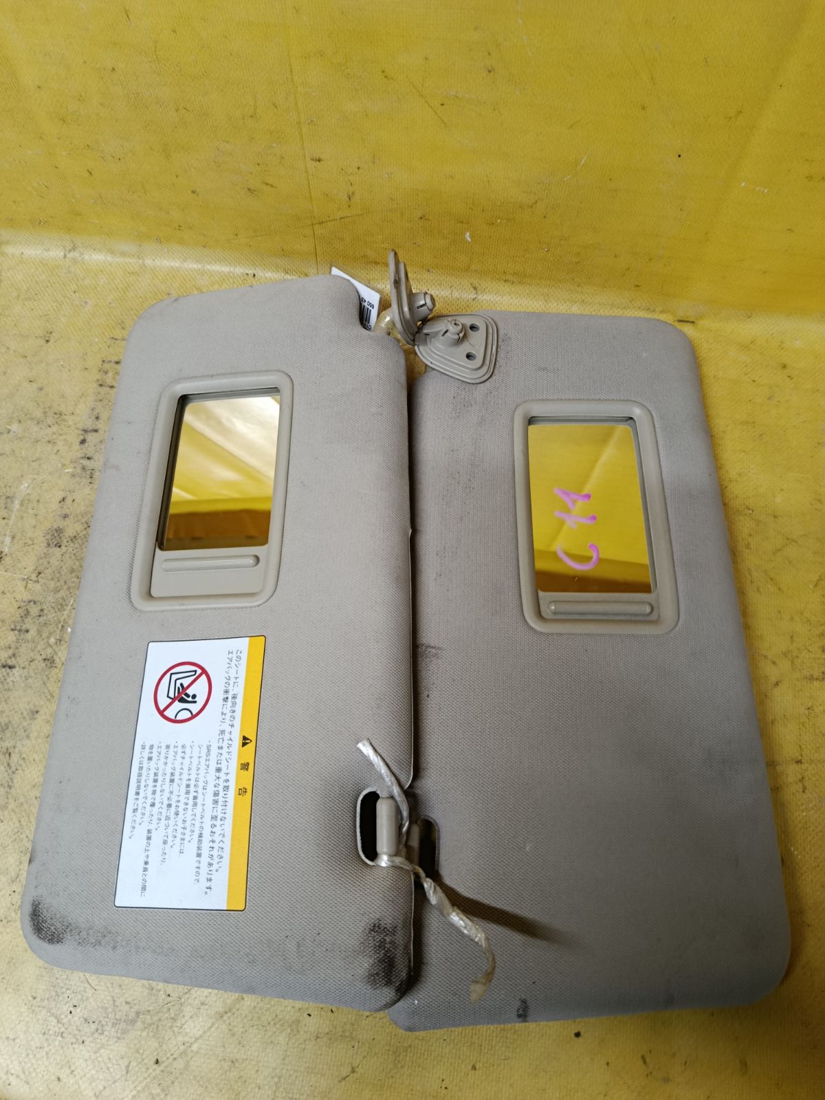 Козырек от солнца на Nissan Tiida C11 Фото 3