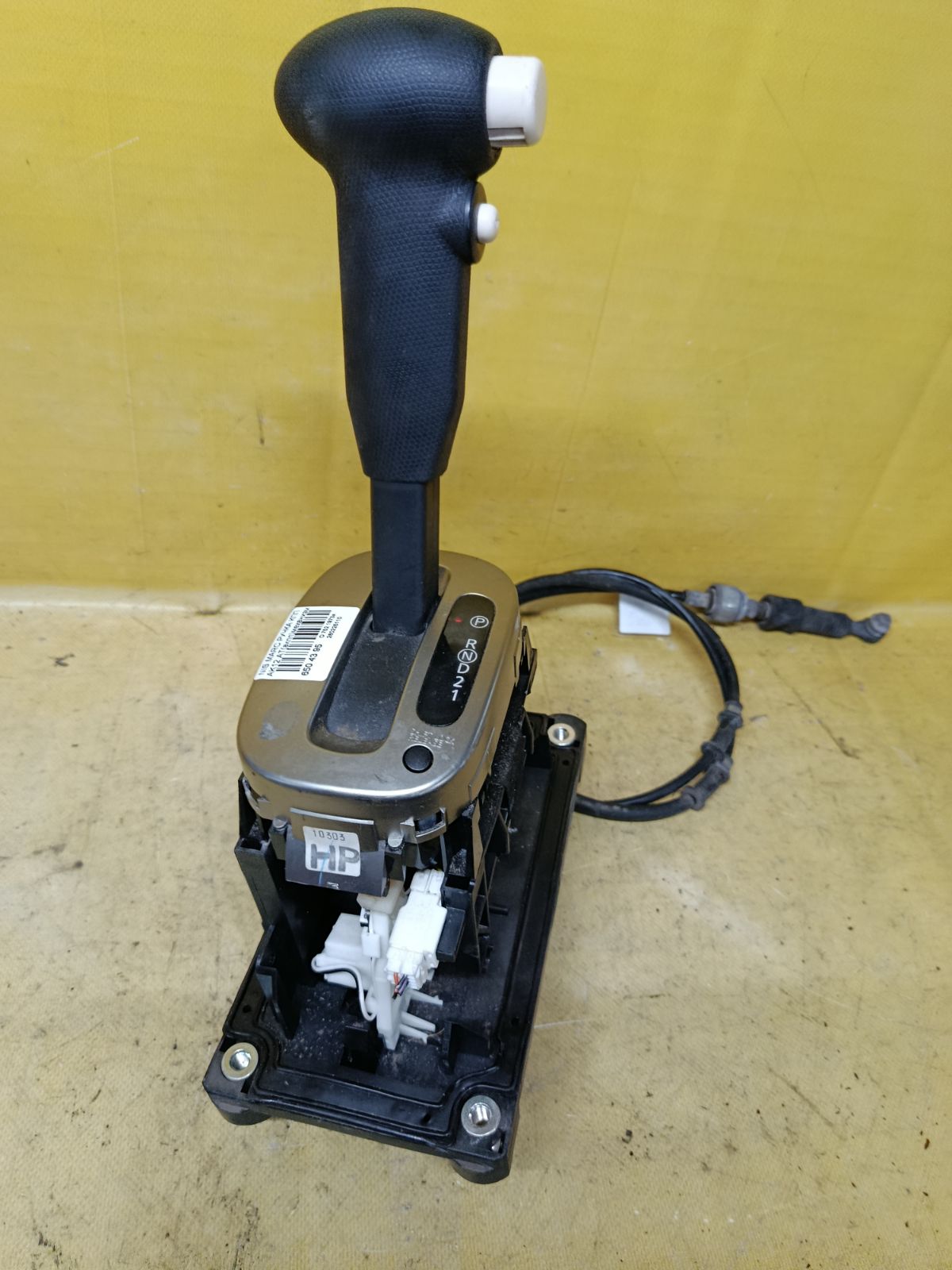 Ручка КПП на Nissan March AK12 Фото 2