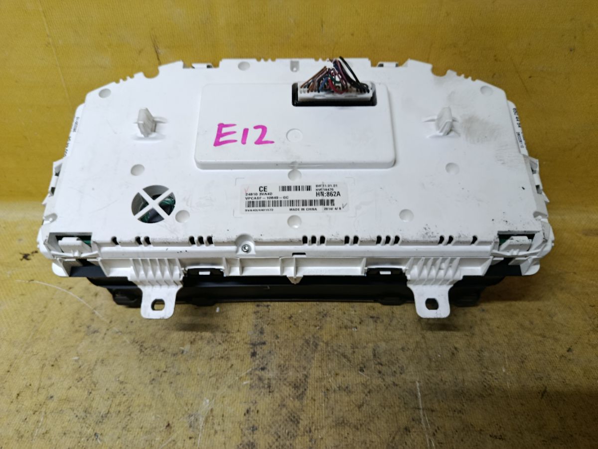 Спидометр 24810-3VA4D на Nissan Note E12 HR12DDR Фото 4