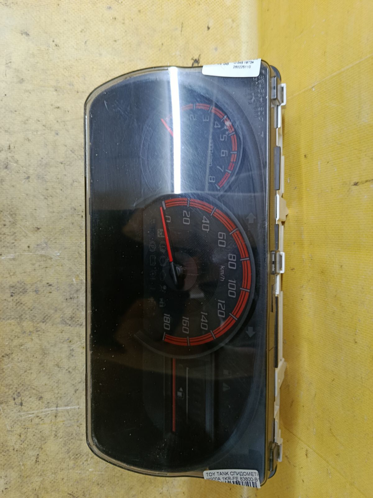 Спидометр 83800-B1E00-L на Toyota Tank M900A 1KR-FE Фото 3