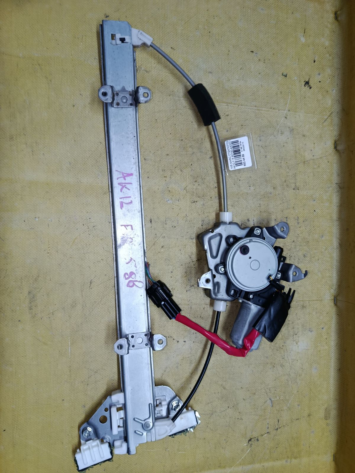Стеклоподъемный механизм 80730-AX00D на Nissan March AK12 Фото 2