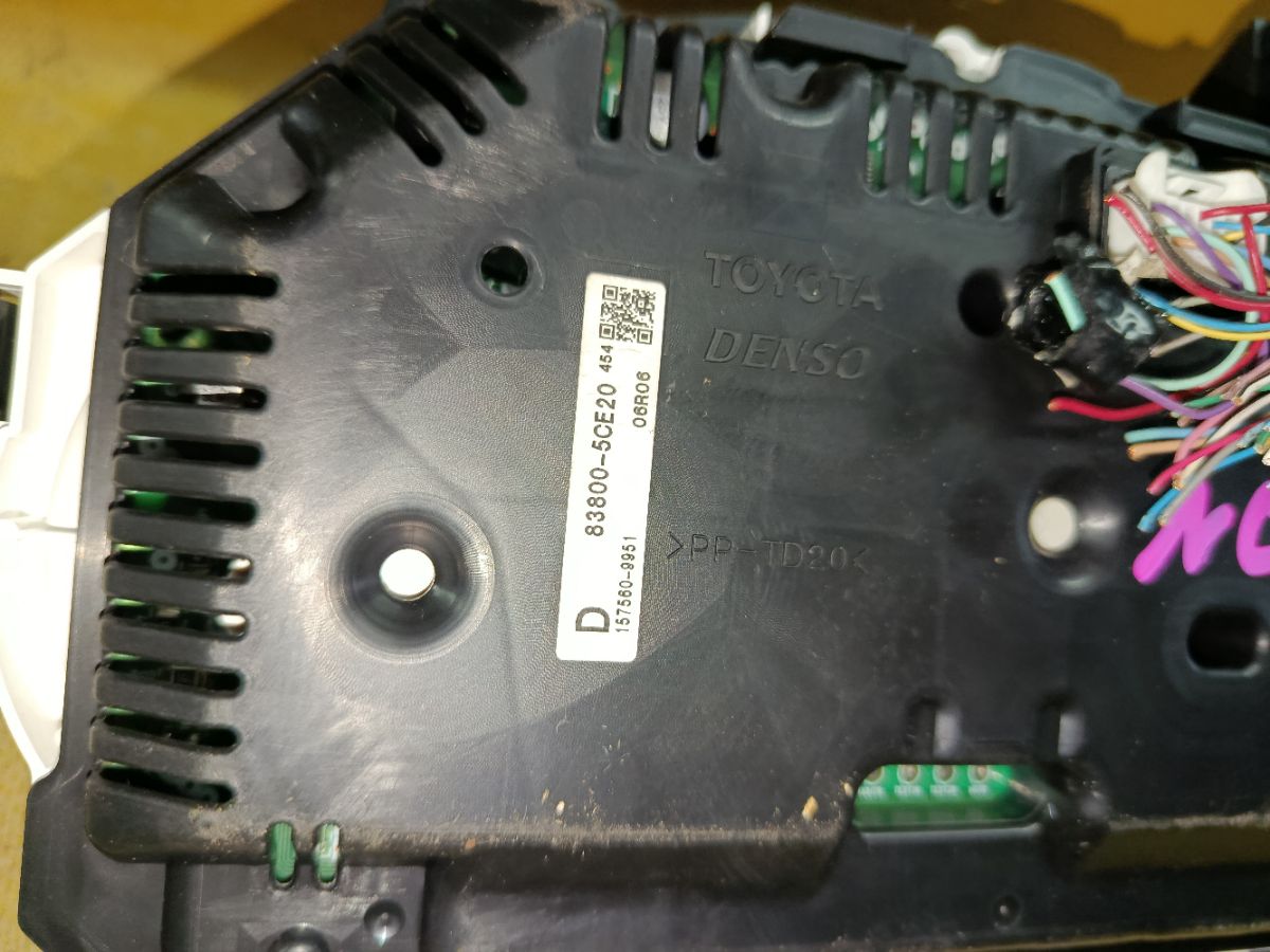 Спидометр 83800-5CE20 на Toyota Ractis NCP120 1NZ-FE Фото 6