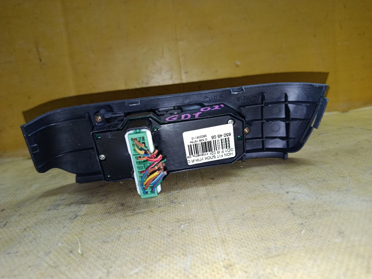 Блок упр-я стеклоподъемниками на Honda Fit GD1 Фото 2