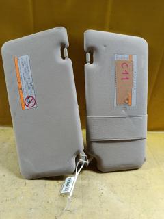 Козырек от солнца на Nissan Tiida C11