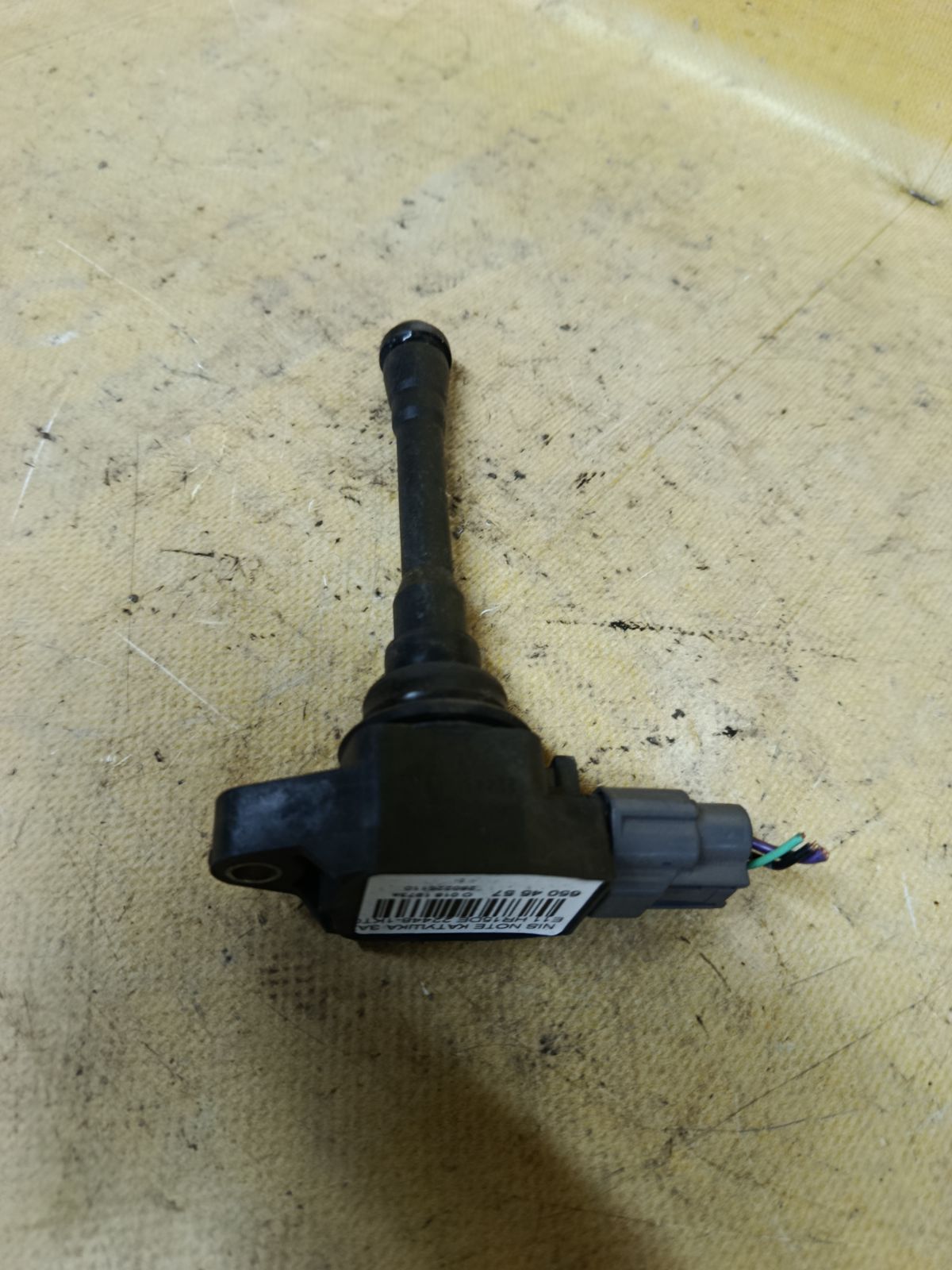 Катушка зажигания 22448-1KT0A на Nissan Note E11 HR15DE Фото 1