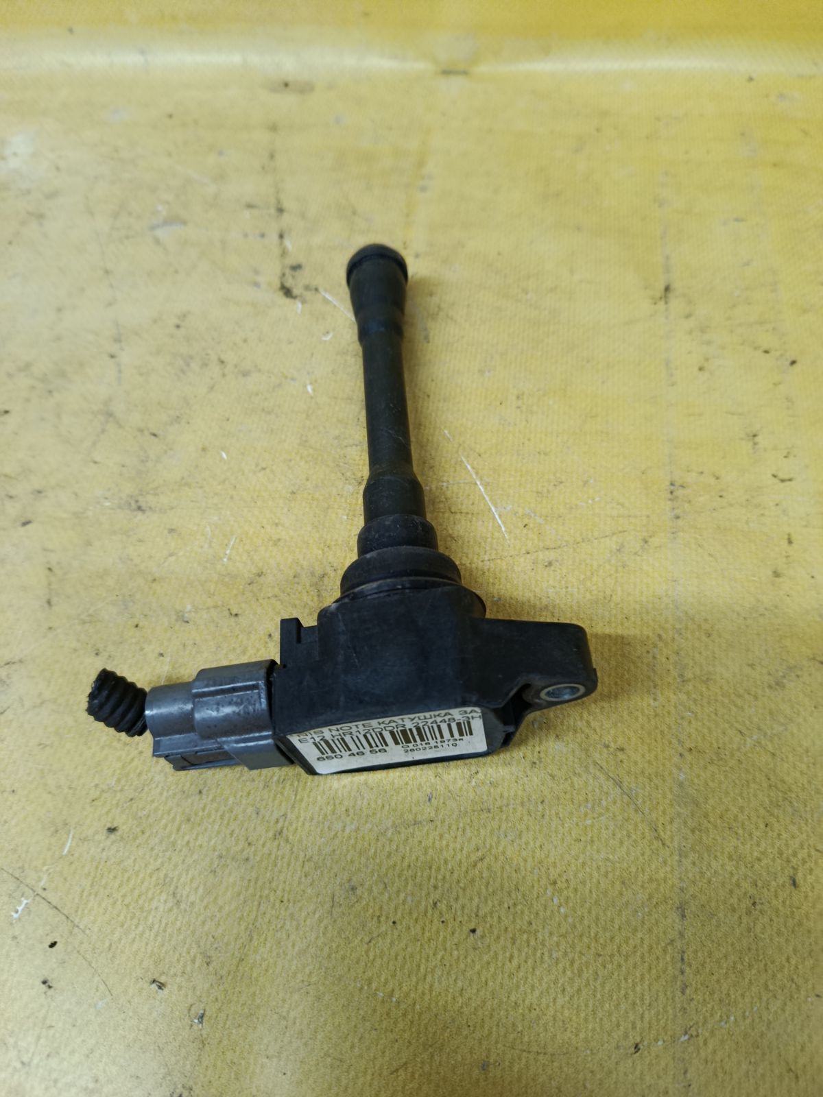 Катушка зажигания 22448-3HD0A на Nissan Note E12 HR12DDR Фото 2