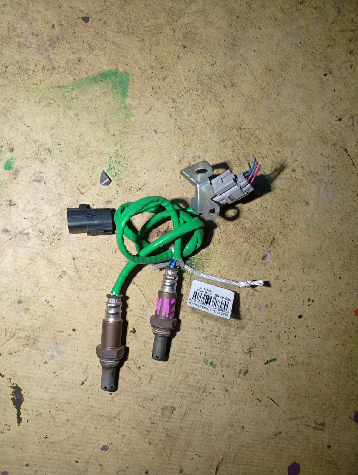 Лямбда-зонд на Suzuki Solio MA36S K12C Фото 3