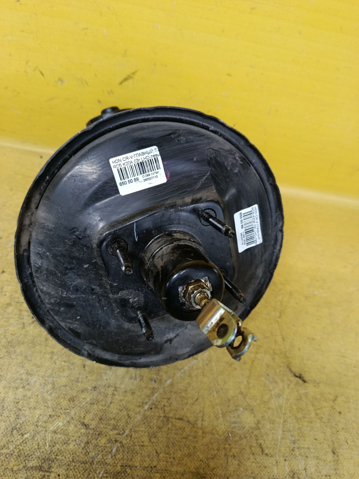Главный тормозной цилиндр на Honda Cr-V RD5 K20A Фото 3