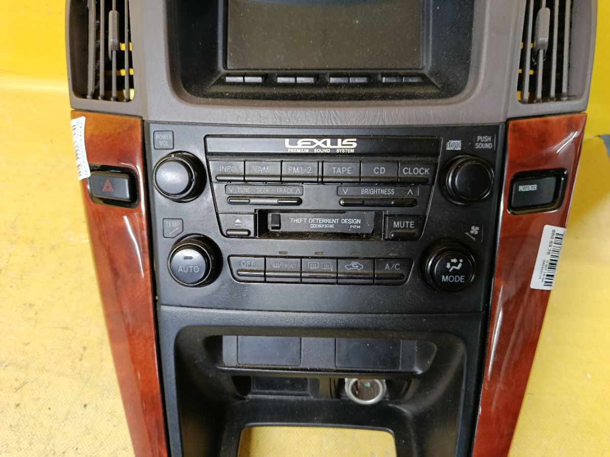 Блок управления климатконтроля 86110-48040, 86120-48060 на Lexus Rx300 MCU15L 1MZ-FE Фото 3