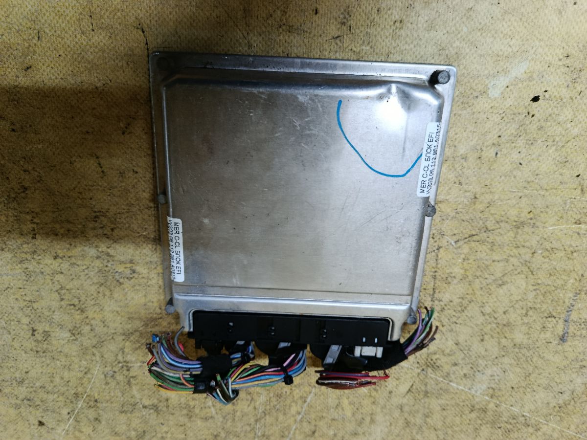 Блок EFI A0315451832, 0261207572 на Mercedes-Benz C-Class W203.065 112.961 Фото 5