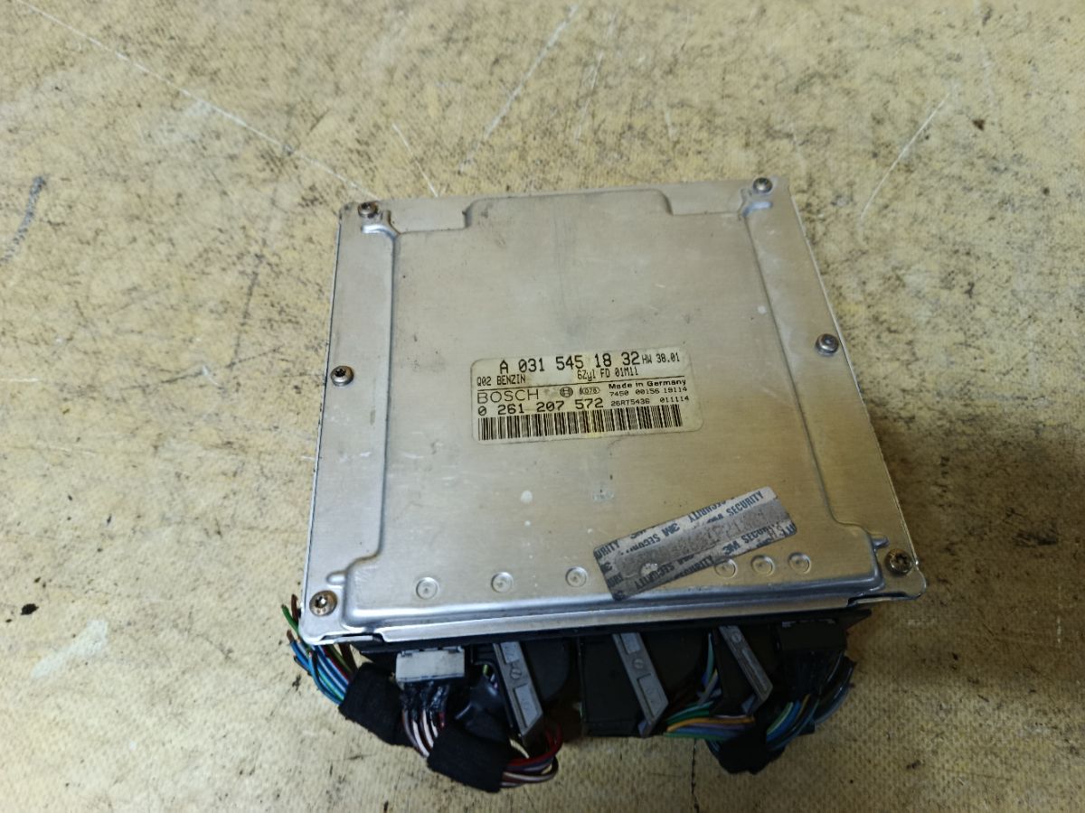 Блок EFI A0315451832, 0261207572 на Mercedes-Benz C-Class W203.065 112.961 Фото 6