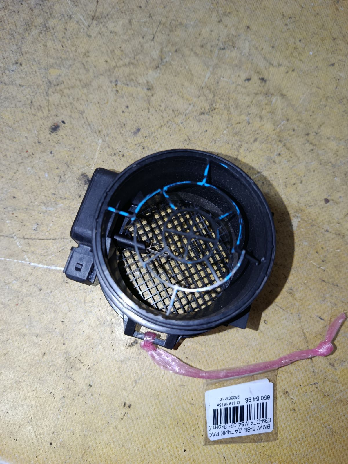 Датчик расхода воздуха на Bmw 5-Series E39-DT41 M54 Фото 3