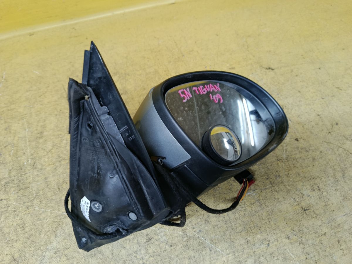 Зеркало двери боковой 5N1857502AG на Volkswagen Tiguan 5N Фото 3