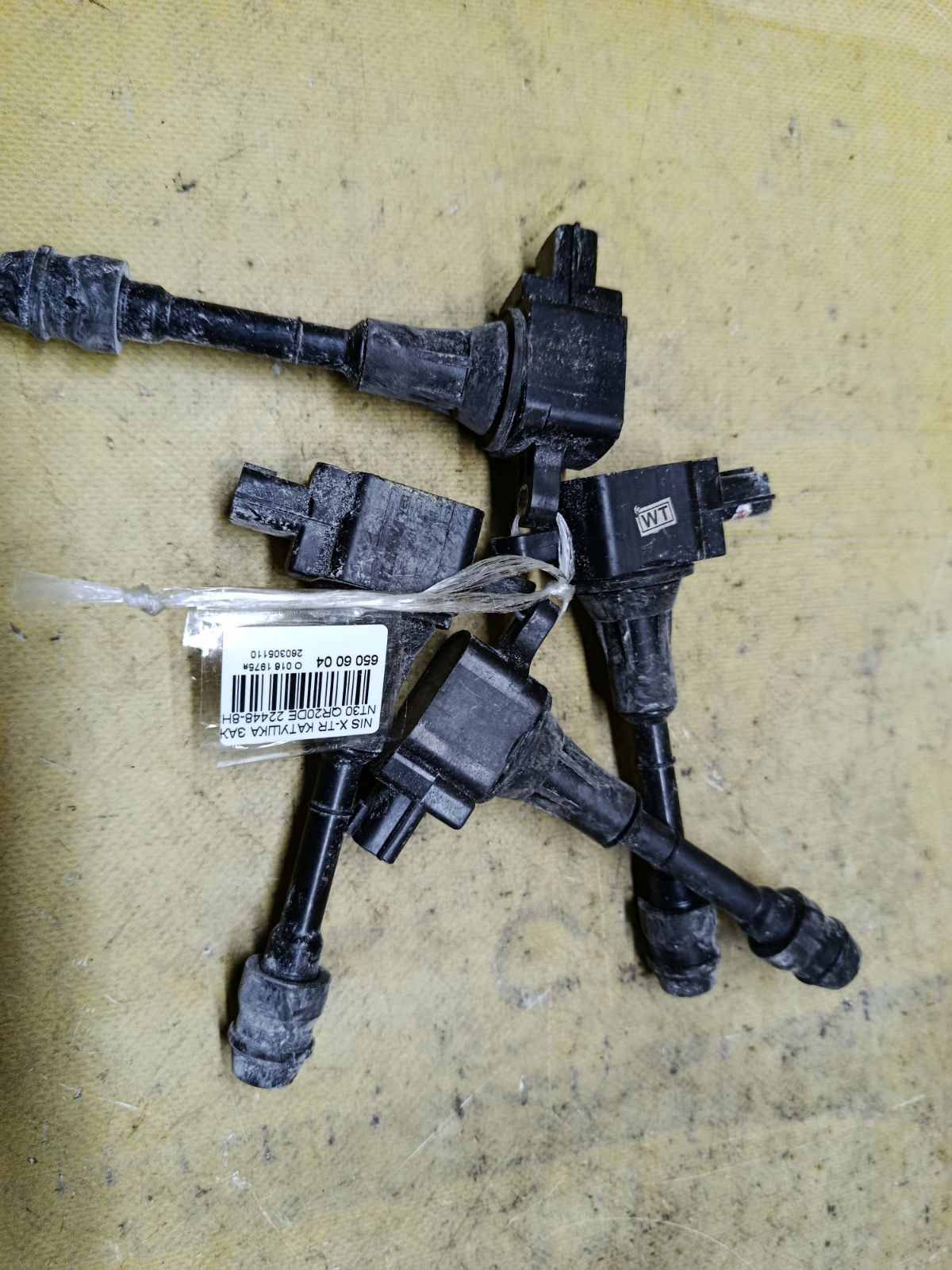 Катушка зажигания 22448-8H315, 22448 8H300, 22448 8H310, 22448 8H314, IC-DL009, LC-016-7372 на Nissan X-Trail NT30 QR20DE Фото 1