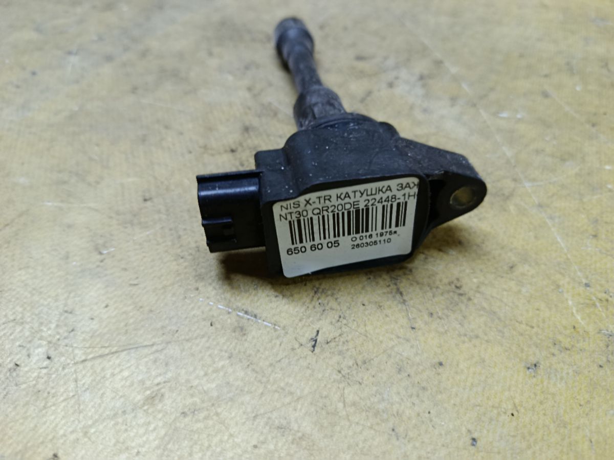 Катушка зажигания 22448-1HC0A на Nissan X-Trail NT30 QR20DE Фото 1