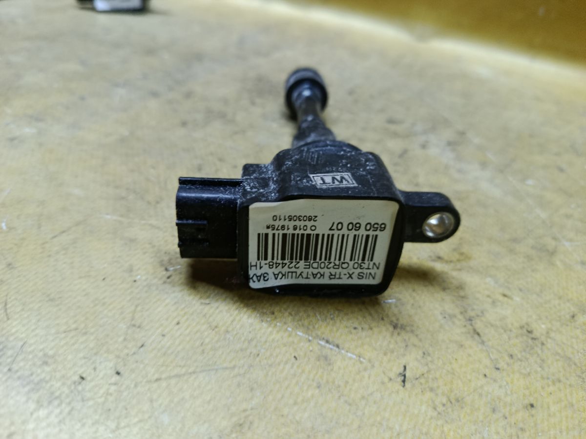Катушка зажигания 22448-1HC0A на Nissan X-Trail NT30 QR20DE Фото 1