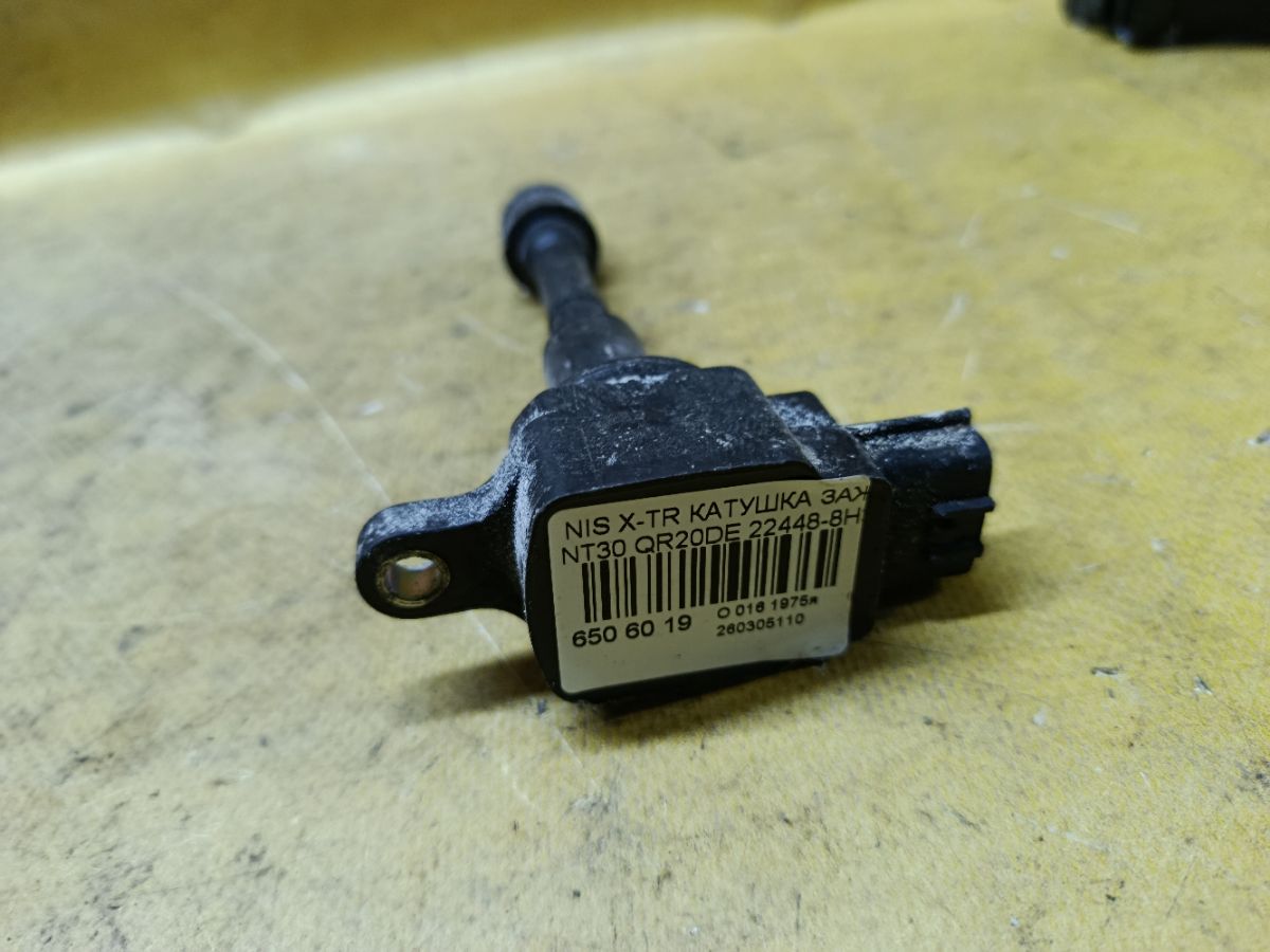 Катушка зажигания 22448-8H315, 22448 8H300, 22448 8H310, 22448 8H314, IC-DL009, LC-016-7372 на Nissan X-Trail NT30 QR20DE Фото 1