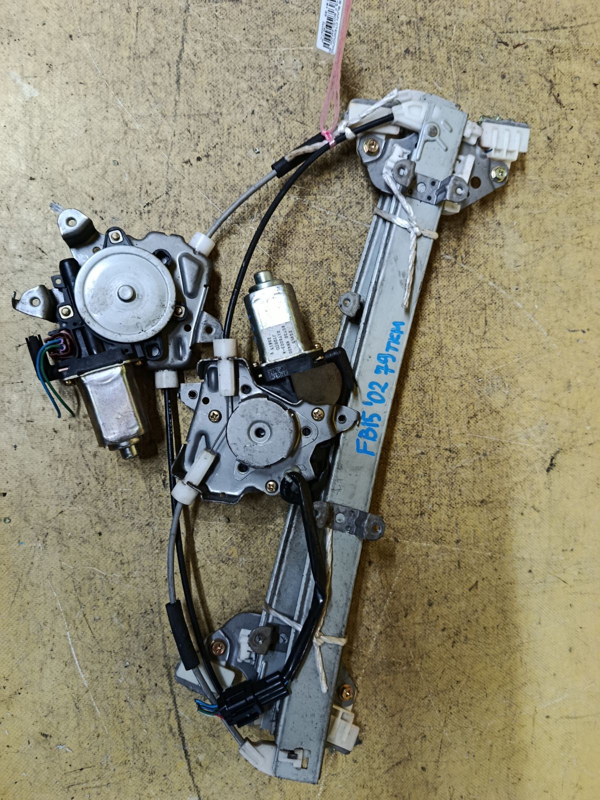 Стеклоподъемный механизм 80730-4M400, 80731-89906 на Nissan Sunny FB15 Фото 2