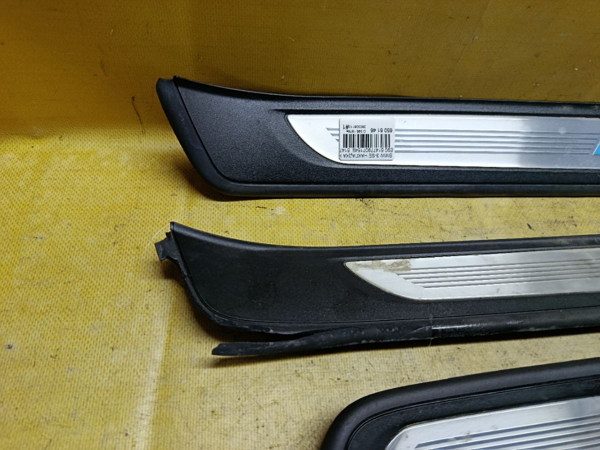 Накладка на порог салона 514779071549, 514779071539, 514779071599, 514779071609 на Bmw 3-Series E90 Фото 3