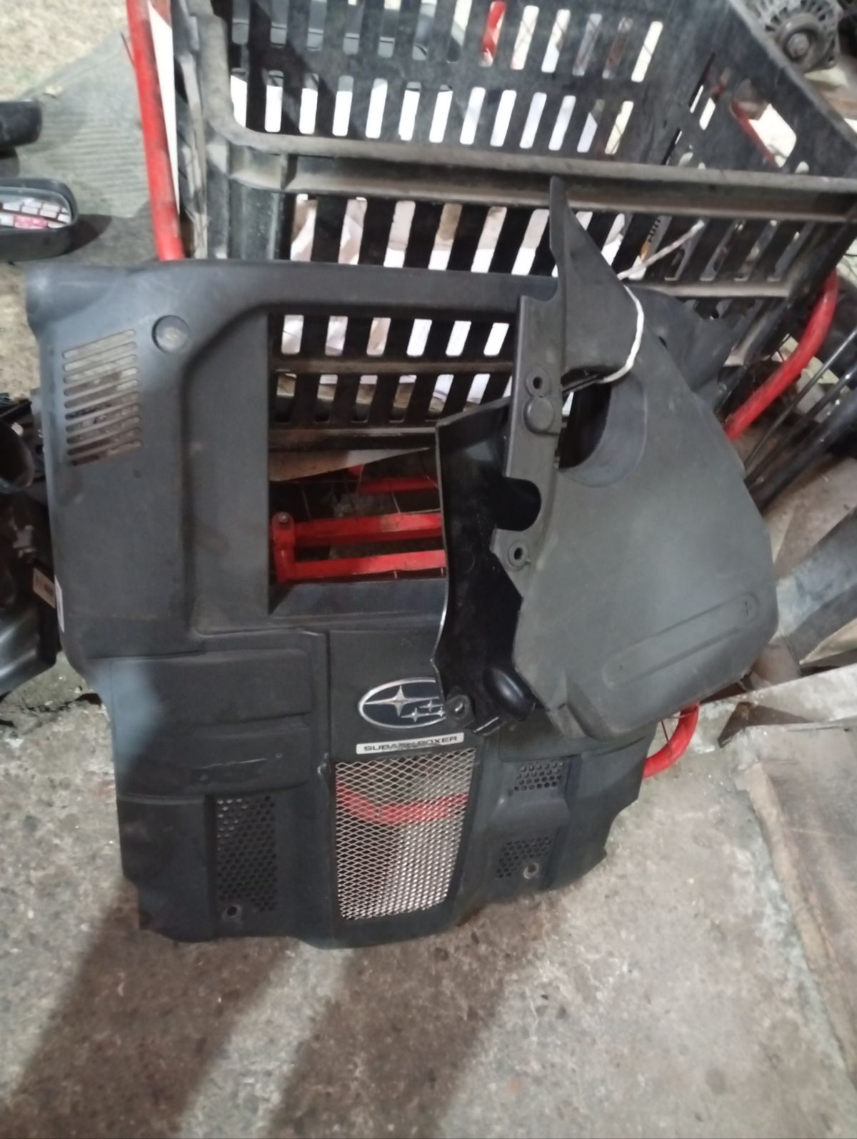 Кожух ДВС 46112AG000, 46112AG020, 14025AA210 на Subaru Legacy BL5 EJ20X Фото 5